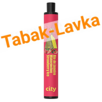 POD система City RailWay - 800 затяжек - Рио де Жанейро (Арбуз Клубника) - 1.8% - (1 шт)