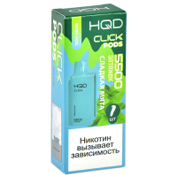 Сменный картридж HQD CLICK - Сладкая мята (5500 затяжек) - (1 шт.)