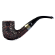 Трубка Peterson Sherlock Holmes - Rustic - Rathbone P-Lip (без фильтра)