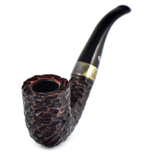 Трубка Peterson Sherlock Holmes - Rustic - Rathbone P-Lip (без фильтра)-1